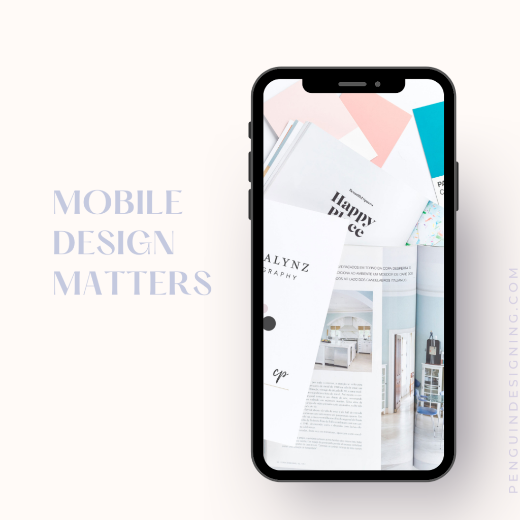 Mobile design matters. You need a website design refresh if your site is not mobile friendly.
