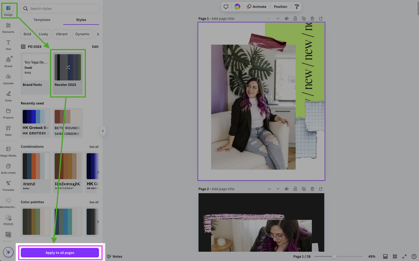 How to Customize a Canva Template in Minutes | Penguin Designing